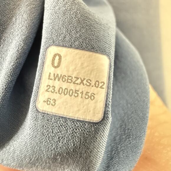 Lululemon Womens Softstreme High Rise Straight Leg Cropped Pant Size 0 Blue Gym - Picture 6 of 10